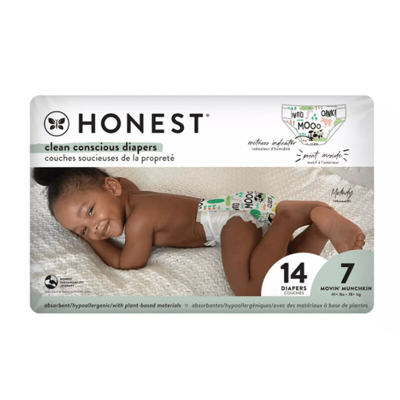 Pañales Honest Talla 7 Movin Munchkin 16 Pañale... image number null