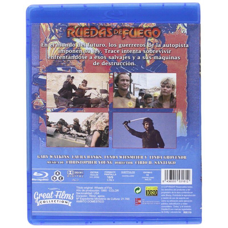 Ruedas De Fuego [blu-ray] image number null