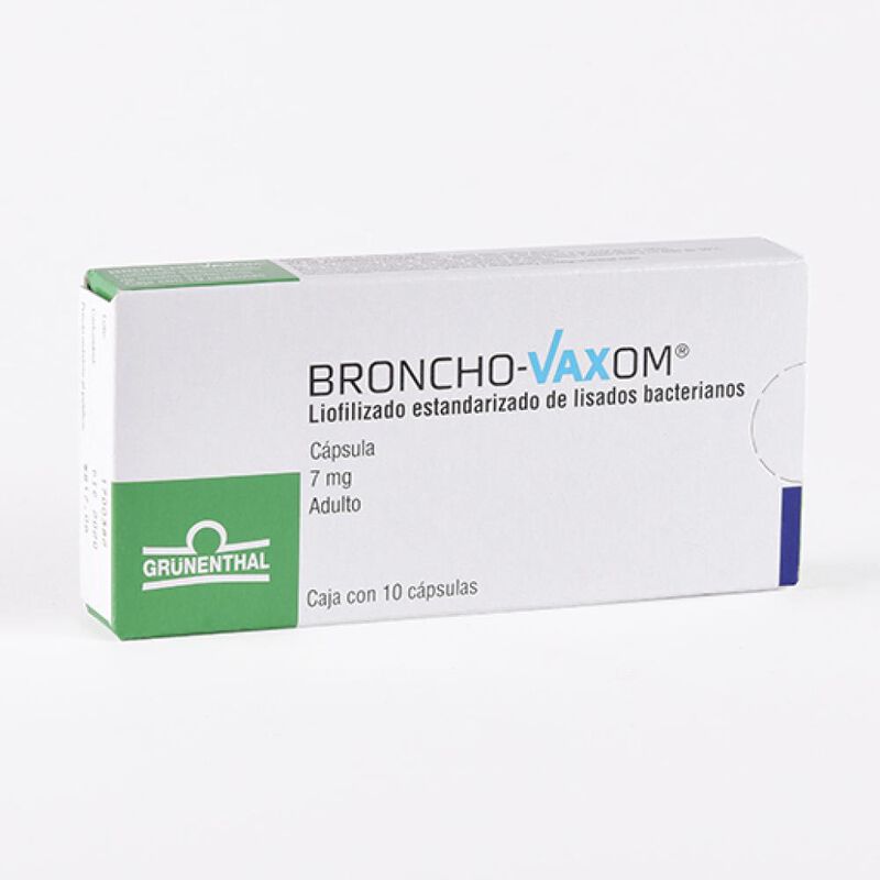 Broncho-vaxom Adlt 7 Mg 10 C&aacute;psula(s) image number null
