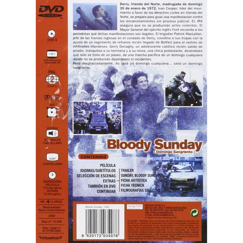 Bloody Sunday ( Dvd ) image number null