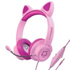 Auricular Al&aacute;mbrico HYPERGEAR para ni&ntilde;os ROSA 3.5mm Stereo Universal Aud&iacute;fonos