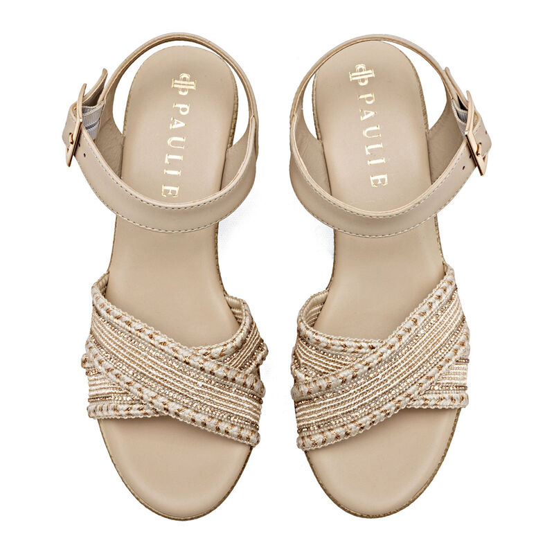 Paulie Sandalia Beige Para Mujer 147629ce image number null