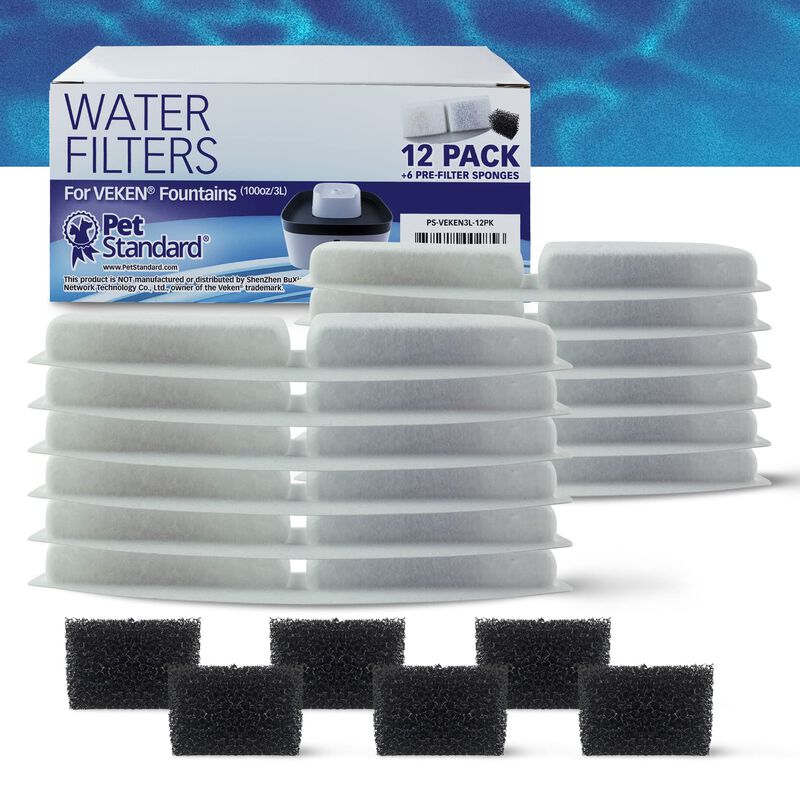 Filtros Pet Standard Para Veken 3l, Paquete De ... image number null