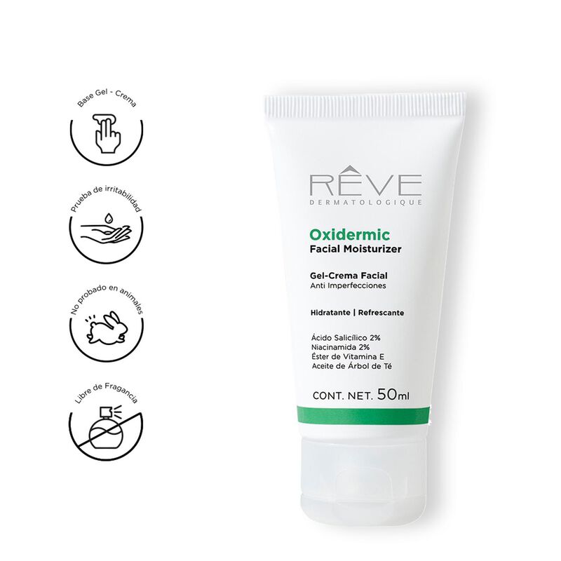 R&ecirc;ve Oxidermic Facial Moisturizer 50 Ml image number null