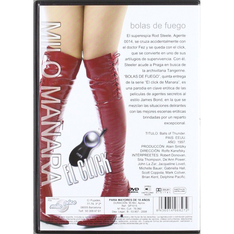 Milo Manara: Bolas De Fuego (El Click) [DVD] Va... image number null