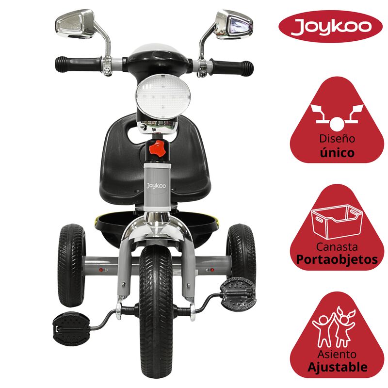 Triciclo para Ni&ntilde;os Faro con Luz y Sonido Espej... image number null