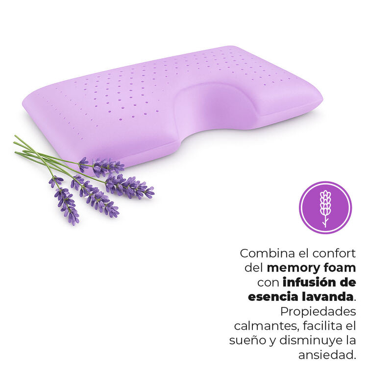 Almohada Shoulder ROOMI Aromaterapia Esencia La... image number null