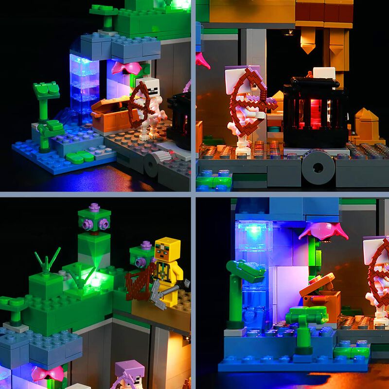 Kit De Iluminaci&oacute;n Para Lego Minecraft The Skel... image number null
