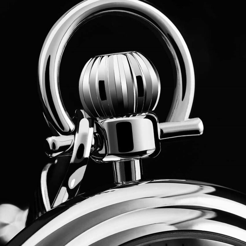 Reloj Stuhrling de bolsillo para hombre de cuer... image number null