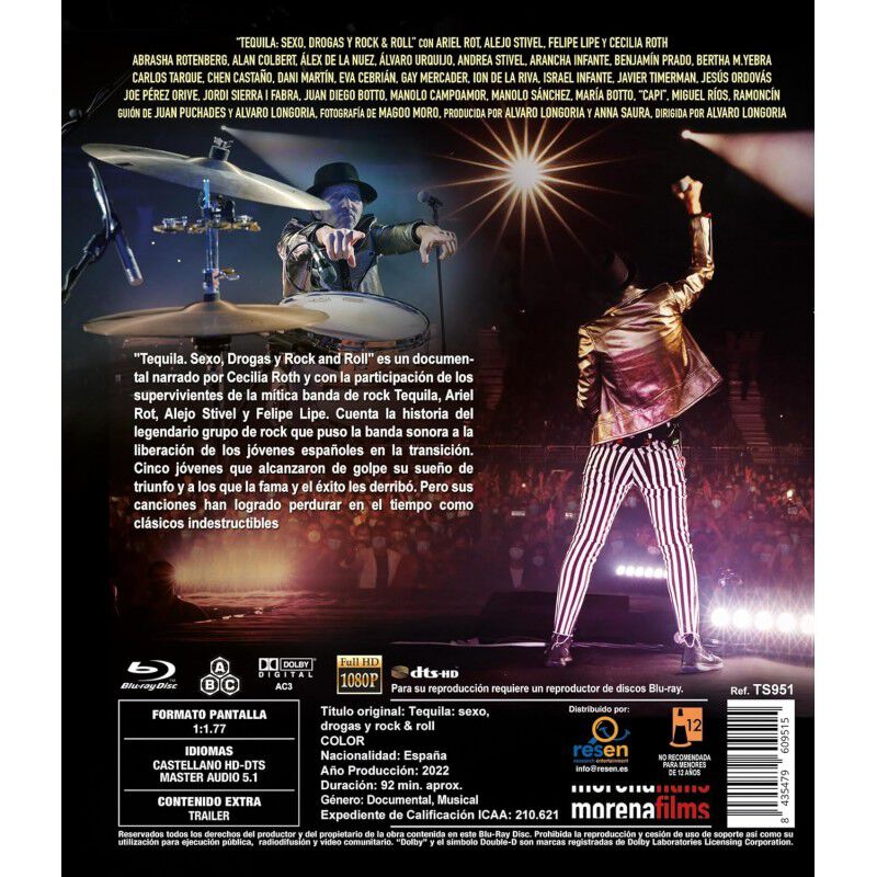 Tequila: Sexo, Drogas Y Rock & Roll [blu-ray] (... image number null