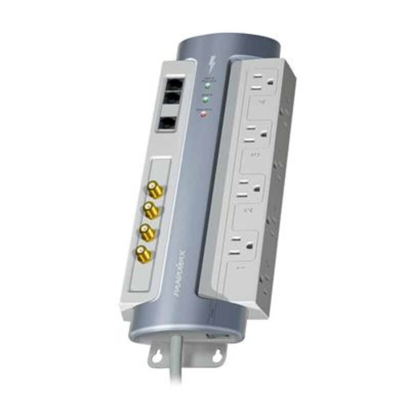 Protector de sobretenci&oacute;n 8 AC 1 TEL 2 COAX PAN... image number null