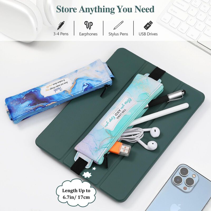 Funda Portal&aacute;pices De Piel Sint&eacute;tica Moko, Corr... image number null
