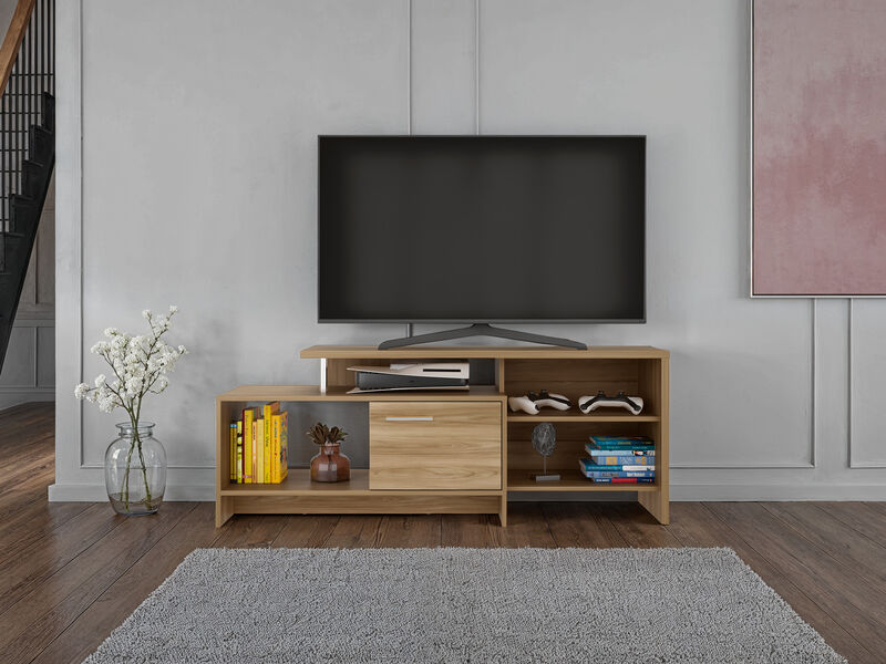 Mesa Para Tv Eva Con Capacidad Para Tv De 49'' ... image number null