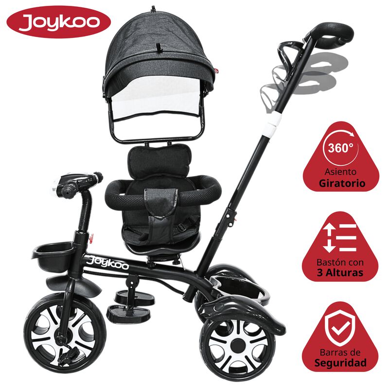 Triciclo Para Ni&ntilde;os Evolutivo Asiento Giratorio... image number null