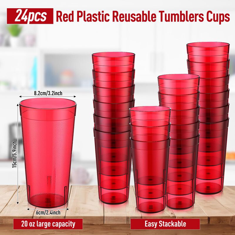 Vaso De Pl&aacute;stico Reutilizable Sieral 59 cm Pack... image number null