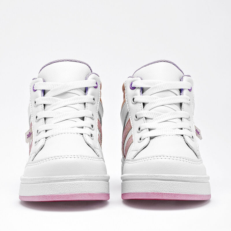 Moramora tenis para BEB&Eacute; blanco rosa lila cod 1... image number null