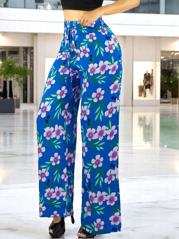 PANTALONES RELAJADOS PARA MUJER PANTA-1006 DISE... image number null