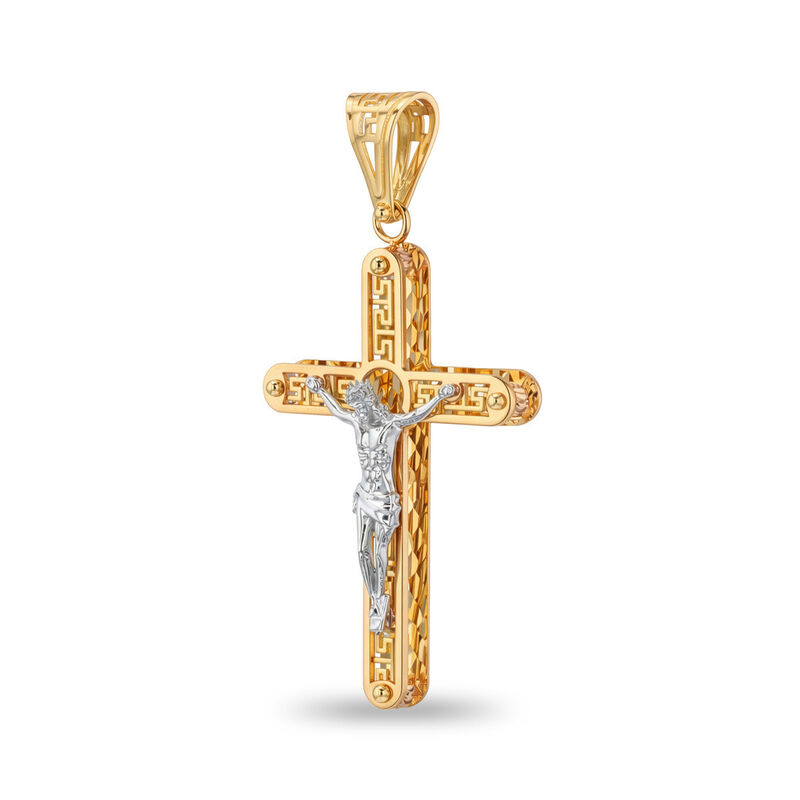 Crucifijo Oro Florentino 14k 39mm | Bizzarro image number null