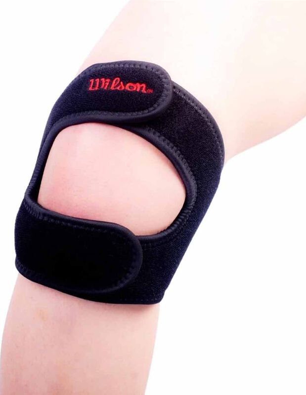 Rodillera Con Soporte Wilson Negro AW502 image number null