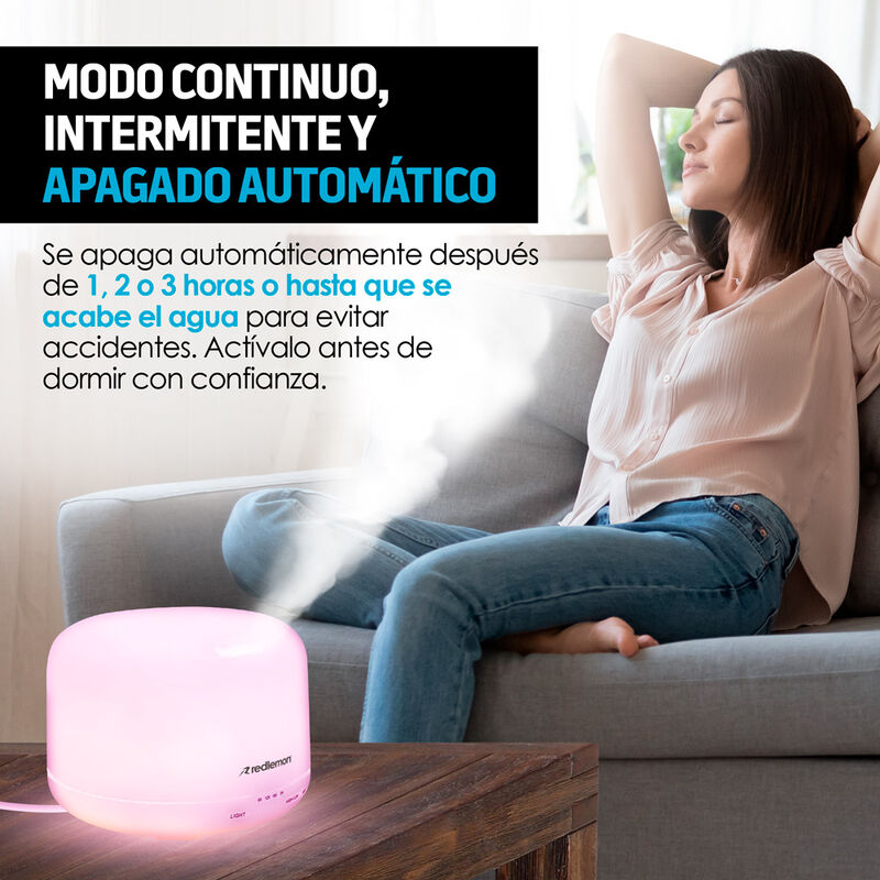 Humidificador Difusor de Aceites Esenciales 500... image number null