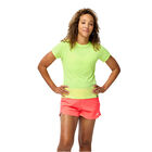 Playera Manga Corta Brooks para Mujer Luxe Short Sleeve Amarillo