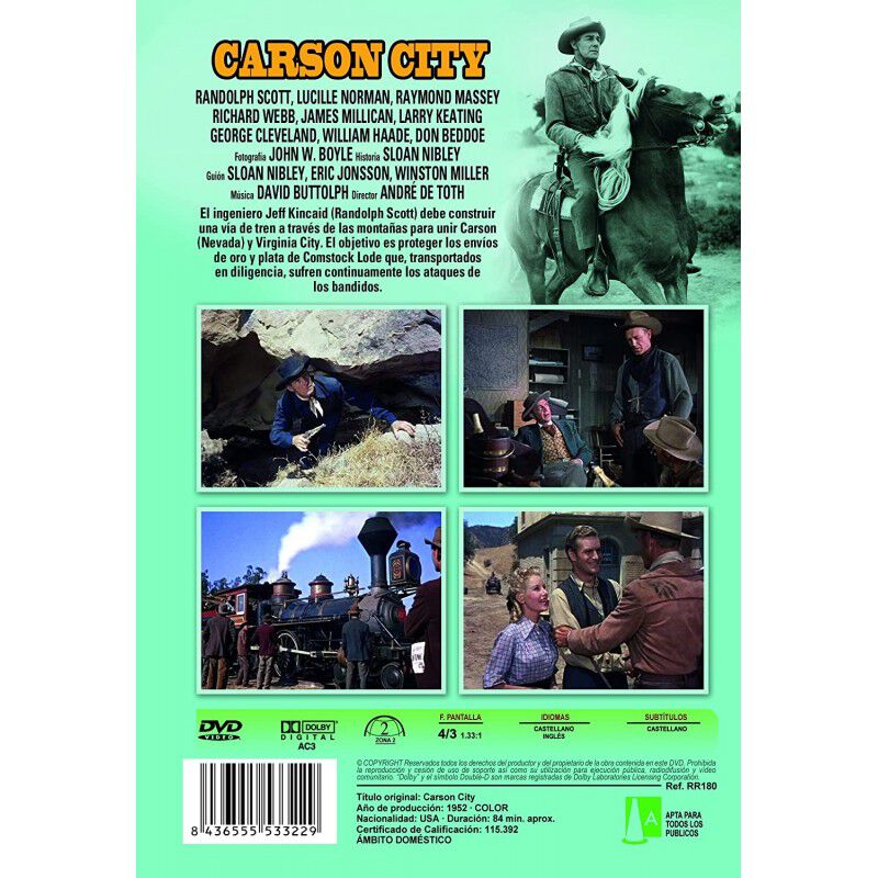 Carson City [dvd] image number null