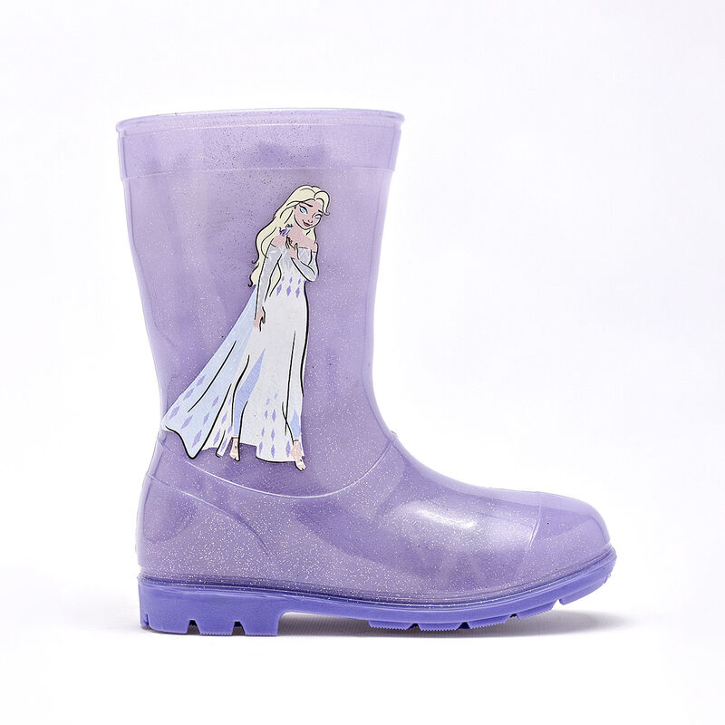 Top moda Bota de lluvia Lila Para Ni&ntilde;a image number null