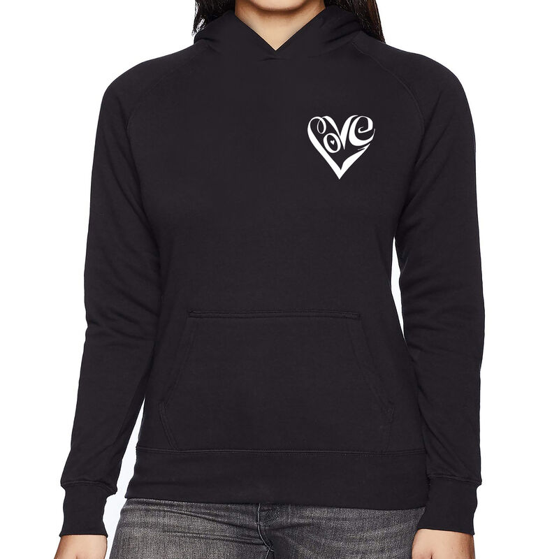 Sudadera Con Capucha Word Art Para Mujer - Cora... image number null