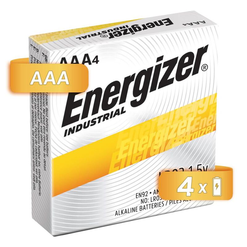 PILA ENERGIZER INDUSTRIAL AAA CON 24 UNIDADES 1... image number null