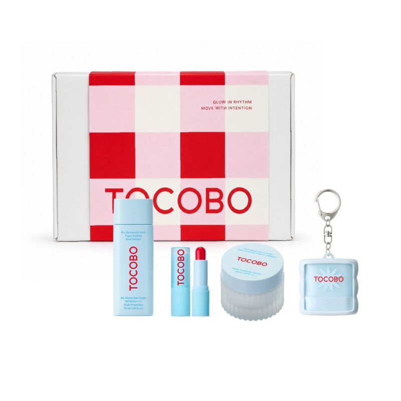 Tocobo Glow Box Rutina Completa De Skincare Cor... image number null
