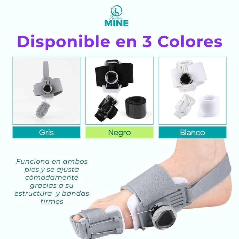 Corrector de Juanetes Ortop&eacute;dico Nocturno con F... image number null