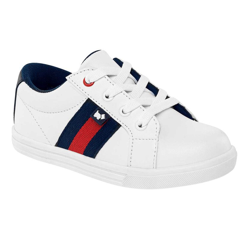 Ferrioni Tenis urbano para ni&ntilde;o blanco marino r... image number null