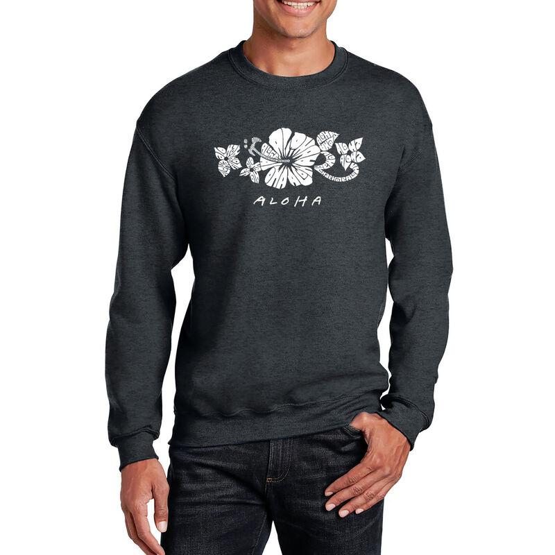 Sudadera De Cuello Redondo Word Art Para Hombre... image number null