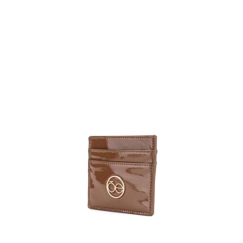 Tarjetero Chico Look Glossy Color Camel image number null