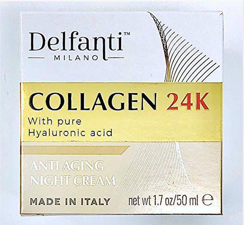 Crema De Noche Delfanti-milano Collagen 24k Ant... image number null