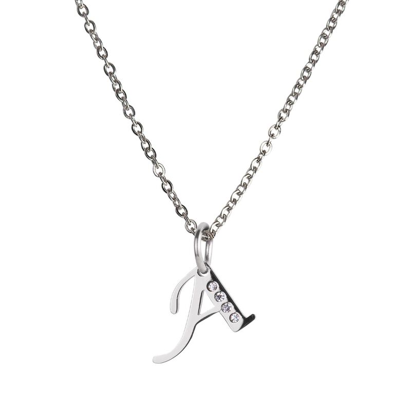 Charm Original, Dije Inicial Letra Zirconia, Jo... image number null