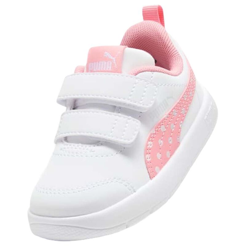 Tenis Puma para Ni&ntilde;a Courtflex Blanco-Rosa image number null