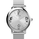 Reloj Timex Transcend Para Mujer 31mm Acero Inoxidable Plateado 50m