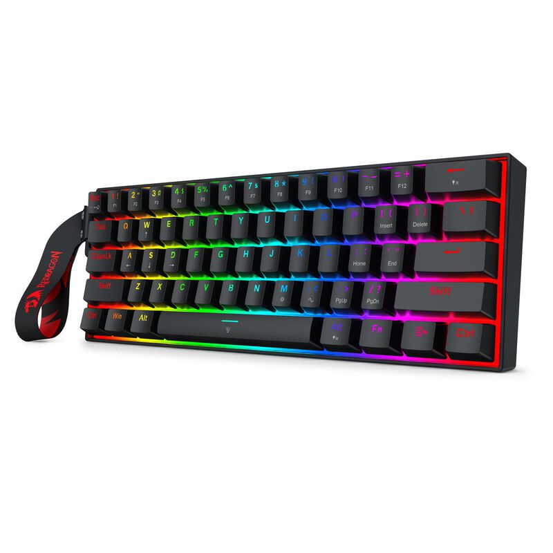 Teclado Redragon K617 HE Rapid Trigger 61 Tecla... image number null