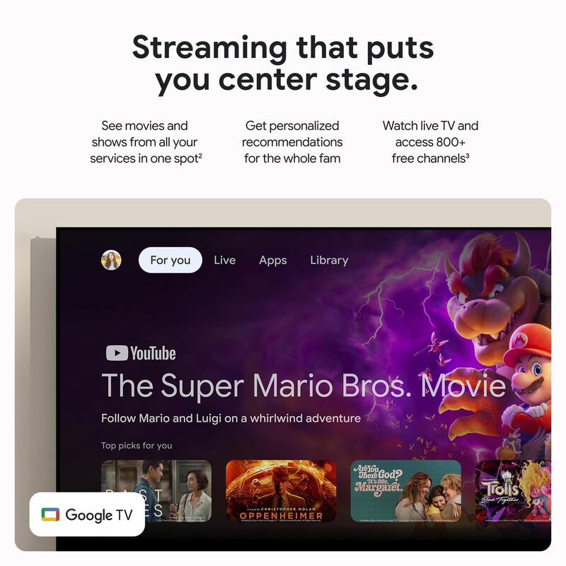 Streamer Google Tv 4k Con Control Remoto De B&uacute;s... image number null