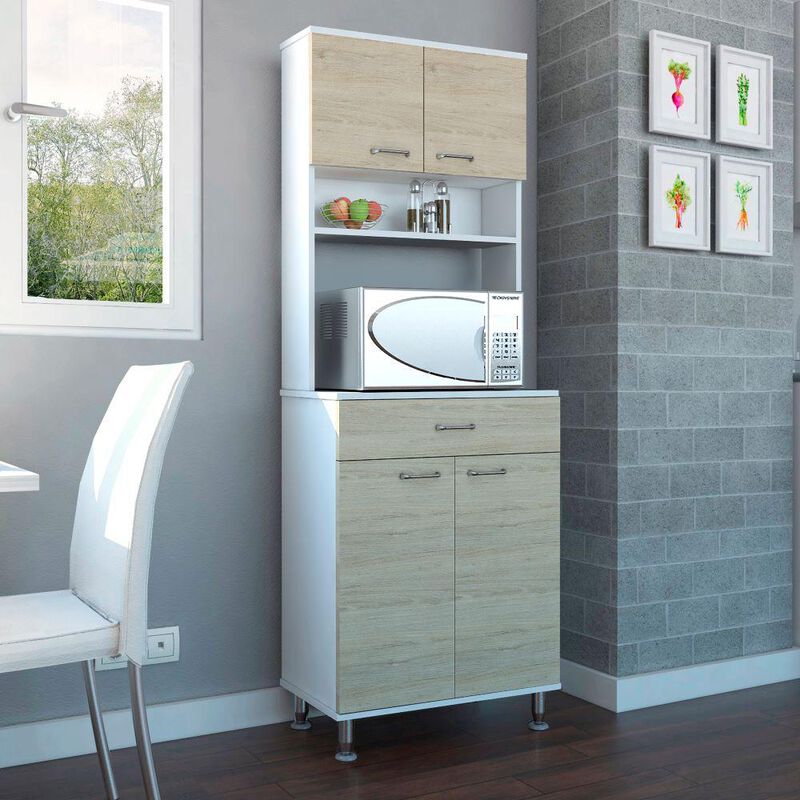 Alacena Huzy Beige Y Blanco image number null