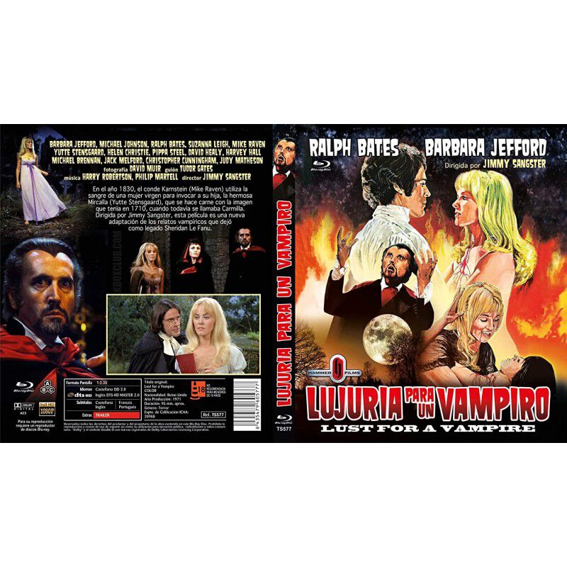 Lujuria Para Un Vampiro [blu-ray] (1971) Lust F... image number null