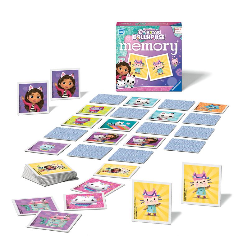 Juego De Memoria Ravensburger Gabbys Dollhouse ... image number null