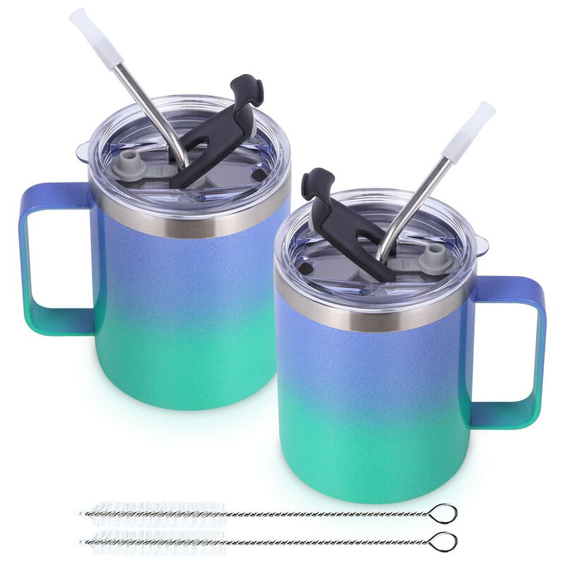 Juego De 2 Tazas De Caf&eacute; Volhoply 355 ml &ndash; Mora... image number null
