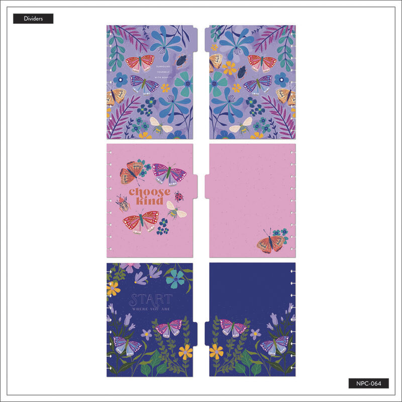 THP Butterfly and Floral Classic Notebook image number null