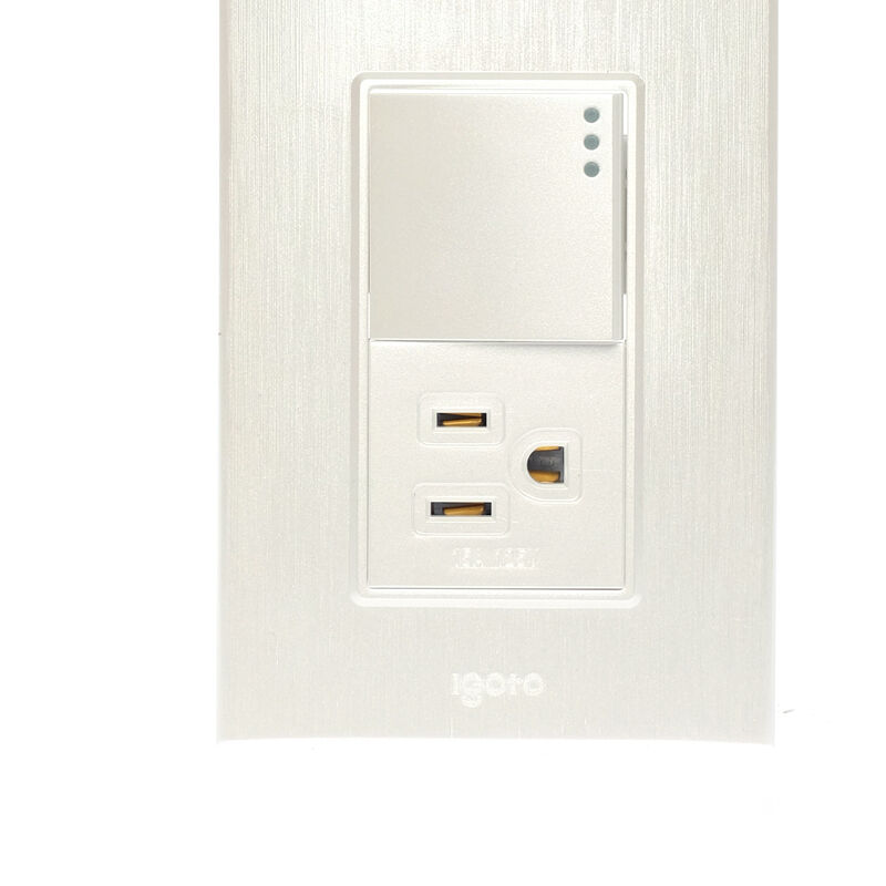 10 Pack Placa de 3 Módulos Apagador y contacto ... image number null