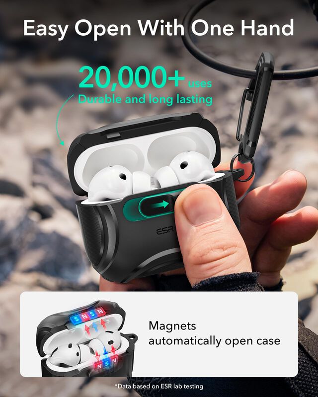 Funda Para Auriculares Esr Airpods Pro 3 2025 M... image number null