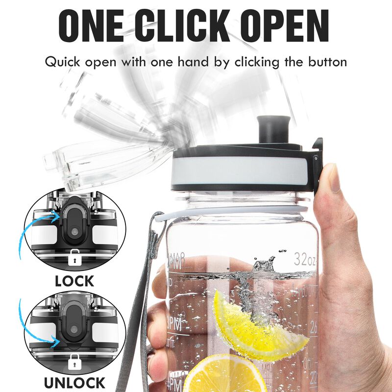 Botella De Agua Oldley Motivational Sports, 950... image number null