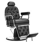 Sill&oacute;n Silla Barberia Est&eacute;tica Respaldo Ajustable Neum&aacute;tica Negro Nanofort