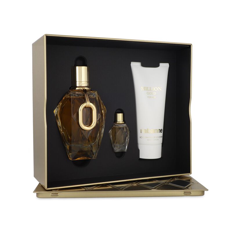 Set Million Gold For Her 3Pzs 90Ml Edp Spray. B... image number null